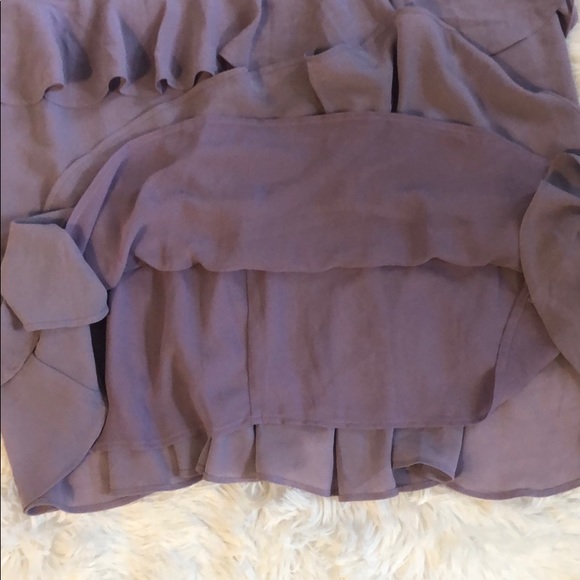 Lulu’s NWT Purple Ruffled Long Sleeve Midi 💜 - Picture 8 of 10